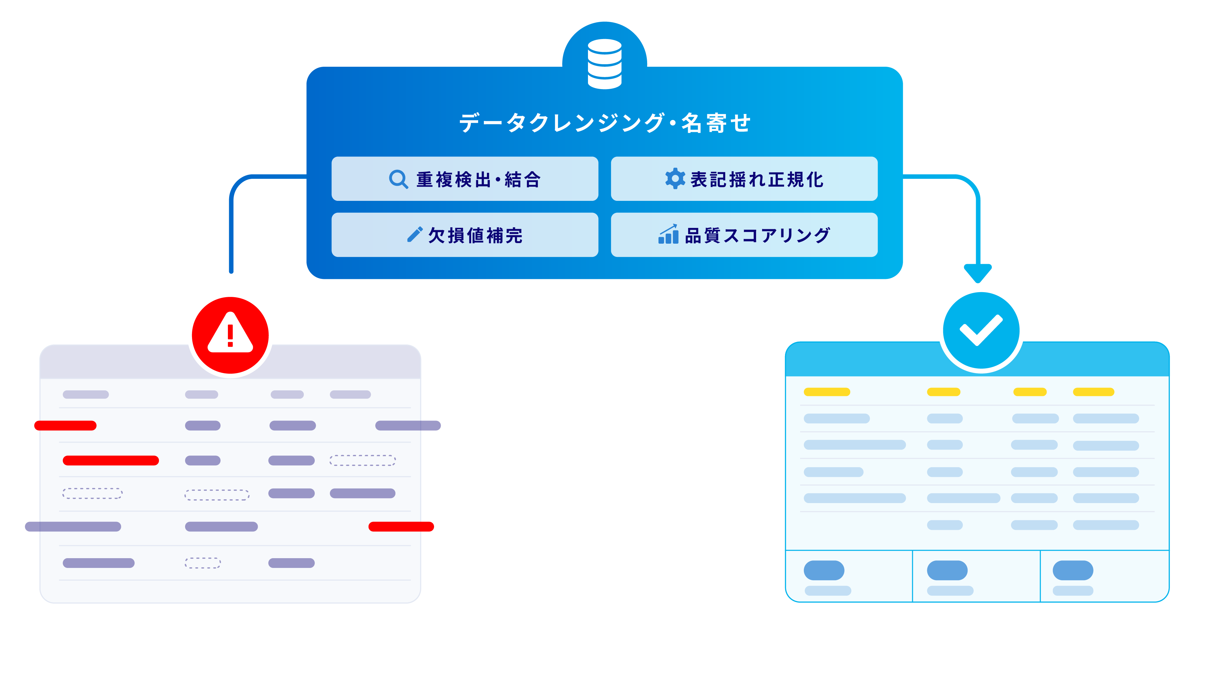 データクレンジング・名寄せ