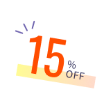 15% OFF