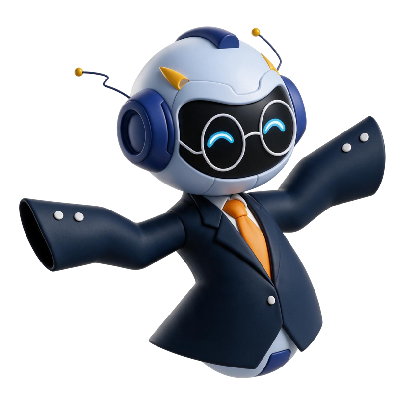 Mazrica Salesのロボットキャラクター
